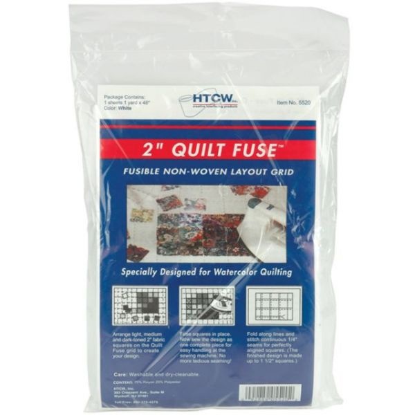 Quilt Fuse Fusible Non-Woven Layout Grid