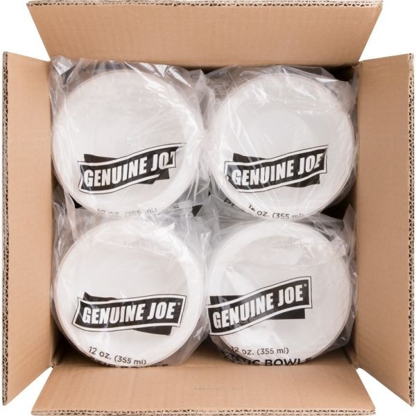 Genuine Joe Reusable 12 Oz Plastic Bowls