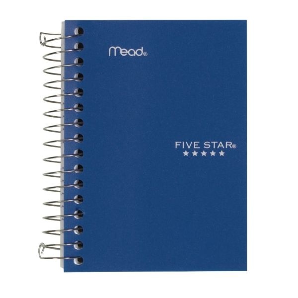 Five Star Fat Lil' Notebook, 4 1/8" X 5 1/2", 1 Subject, College Ruled, 200 Sheets