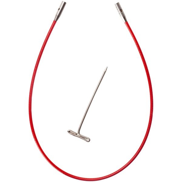Chiaogoo Twist Red Lace Mini Interchangeable Cables 8"