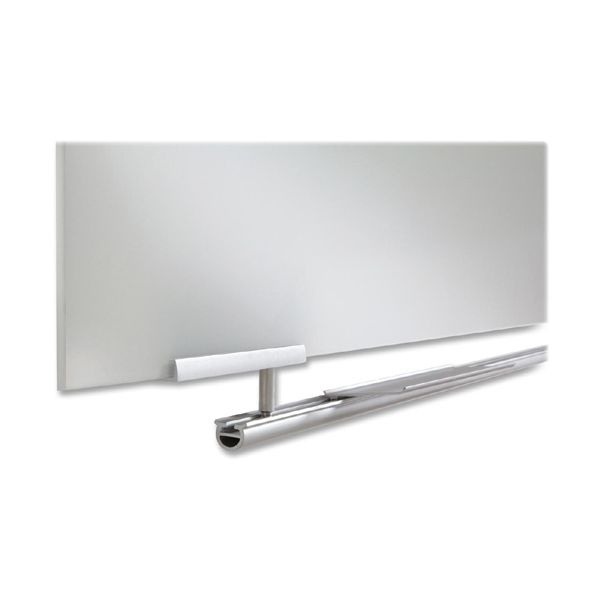 Iceberg Clarity Glass Dry Erase Board With Aluminum Trim, 60 X 36, White Surface
