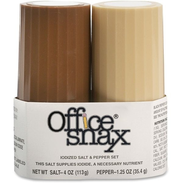 Office Snax Salt And Pepper Shaker Set