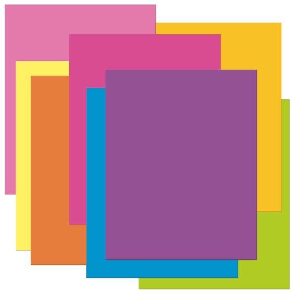 Pacon Neon Poster Board, 22" X 28", Assorted Colors, Pack Of 25