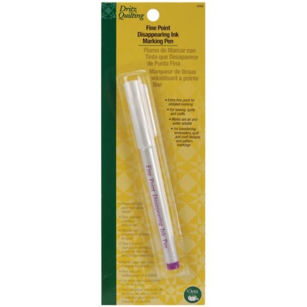 Dritz Quilting Disappearing Ink Marking Pen - Fine