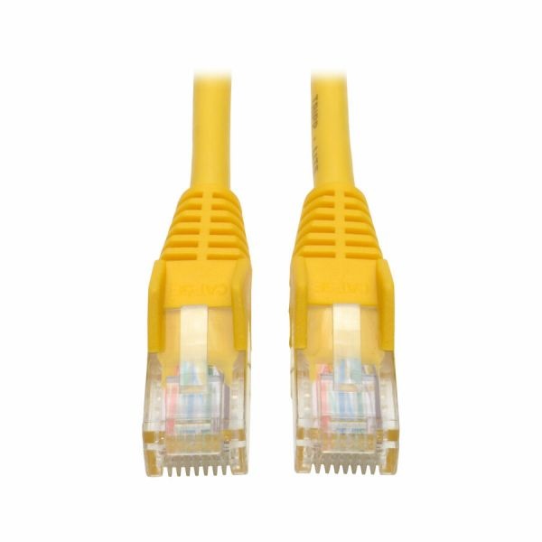 Tripp Lite By Eaton Cat5e 350 Mhz Snagless Molded (Utp) Ethernet Cable (Rj45 M/M) Poe - Yellow 10 Ft. (3.05 M)