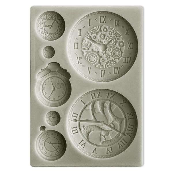 Stamperia Silicone Mould A6-Sunflower Art Corners and Embellishments