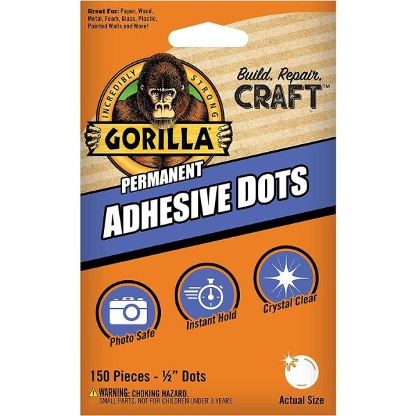 Gorilla Permanent Adhesive Dots