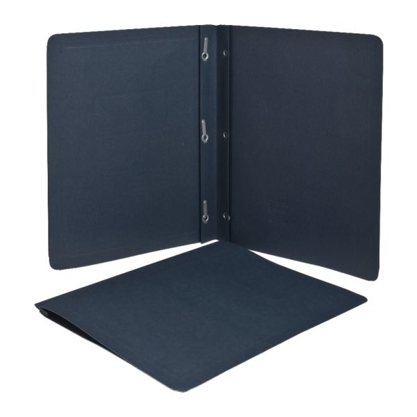 Oxford Panel & Border Report Covers, 8 1/2" X 11", Dark Blue, Pack Of 25