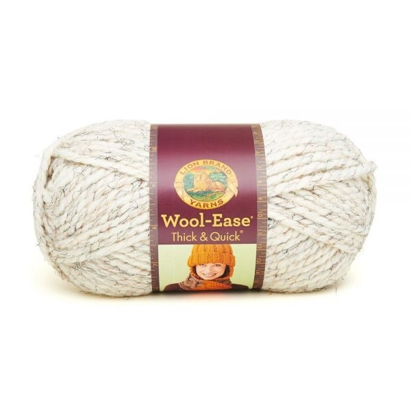 Lion Brand Wool-Ease Thick & Quick Yarn - Wheat