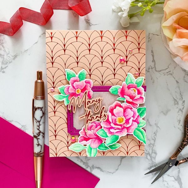 Pinkfresh Studio Clear Stamp Set 4"X6"