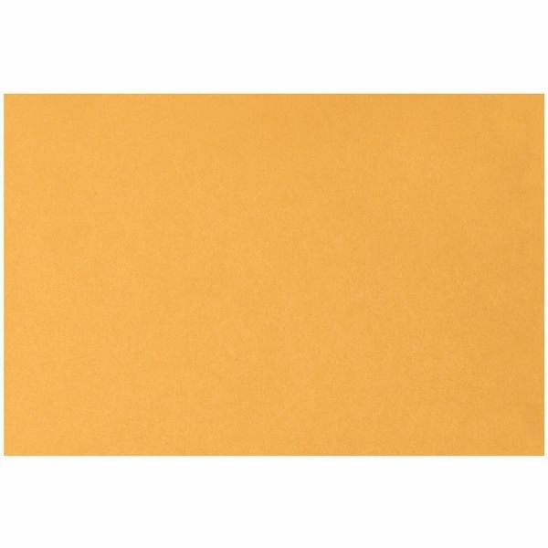 Quality Park Open-Side Booklet Envelopes, 10" X 15", Brown, Box Of 100