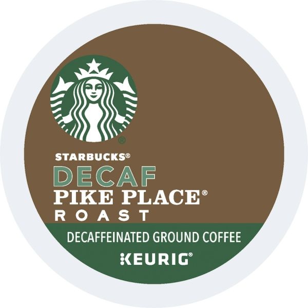 Starbucks K-Cup Decaf Pike Place Roast Coffee