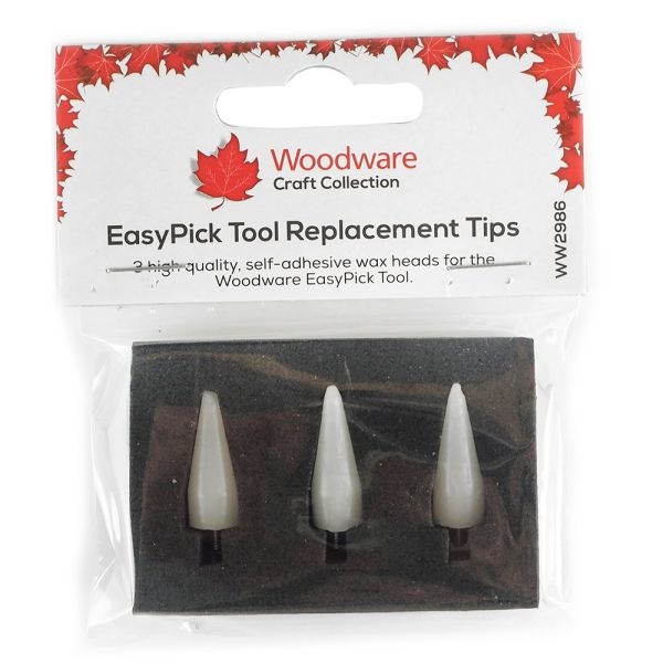 Woodware Easypick Replacement Tips 3/Pkg
