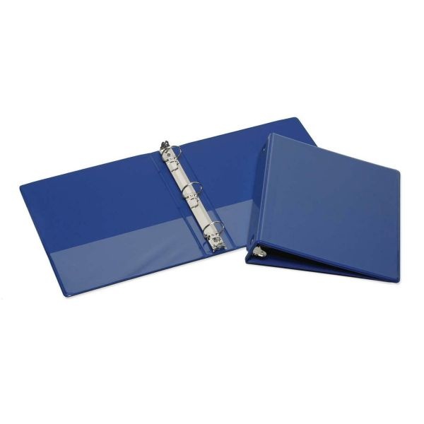 Clear Overlay 3-Ring Binder for Professional Presentations and Organization