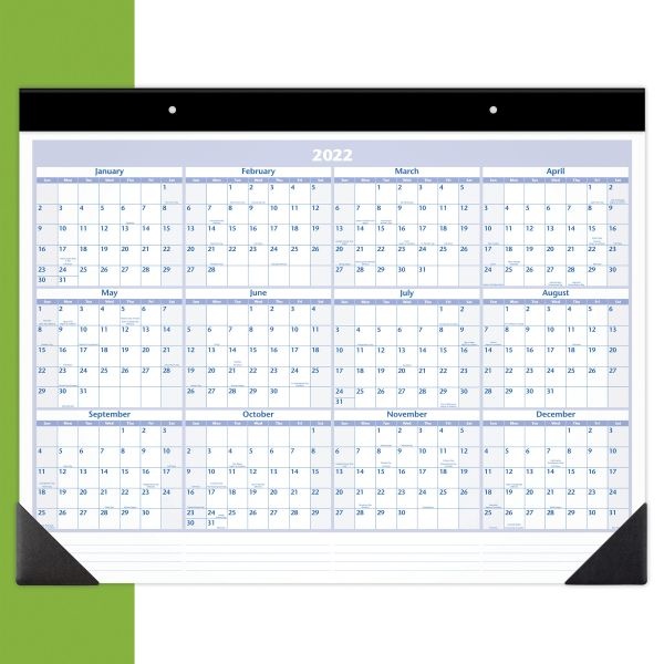 At-A-Glance Recycled Monthly Desk Pad Calendar, 2023 Calendar