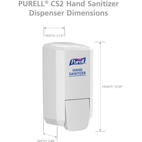 Purell Cs2 Hand Sanitizer Dispenser (4141-06) For Cs2 Hand Sanitizer Refills