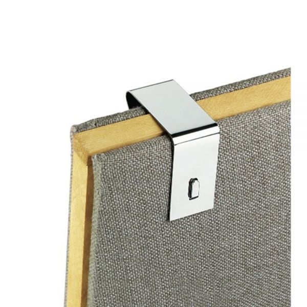Quartet Flexible Metal Cubicle Hangers, For 1.5" To 2.5" Thick