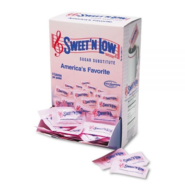 Sweet'n Low Sugar Substitute, 400 Packets/Box