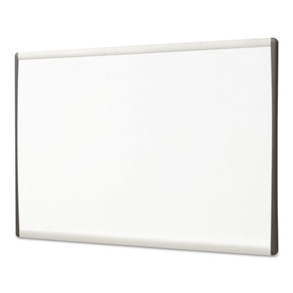 Quartet Arc Magnetic Dry-Erase Cubicle Whiteboard, 11" X 14", Aluminum Frame With Silver Finish