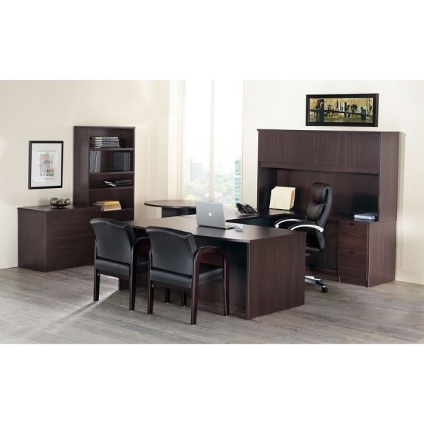 Lorell Prominence 2.0 Left-Pedestal Credenza