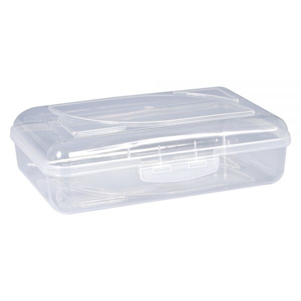 Buy Cra-Z-Art Plastic School Box Online - Clear, 2-3/16”H X 5-3/16”W X 8”D