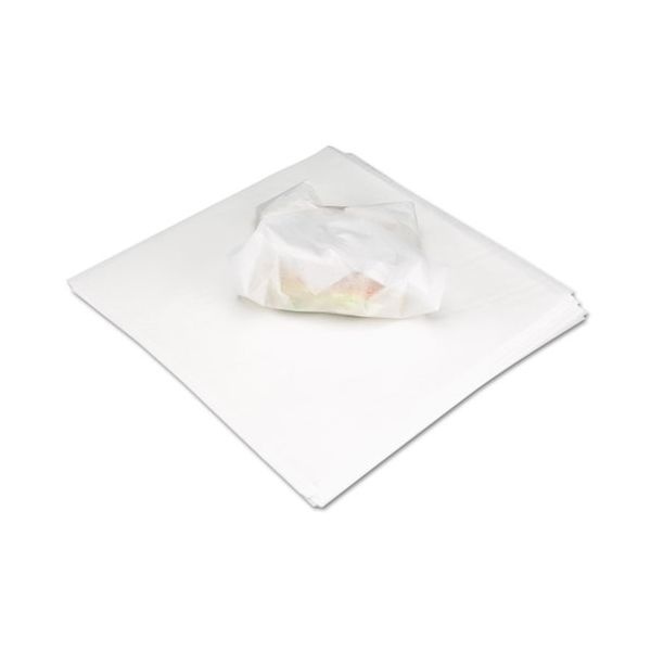 Marcal Deli Wrap Dry Waxed Paper Flat Sheets, 12 X 12, White, 1,000/Pack, 5 Packs/Carton