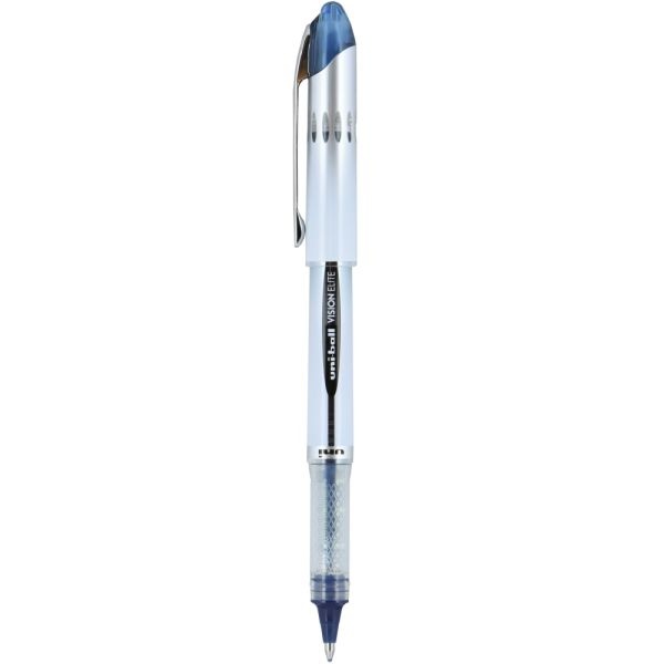 VISION ELITE Hybrid Gel Pen, Stick, Bold 0.8 mm, Black Ink, White