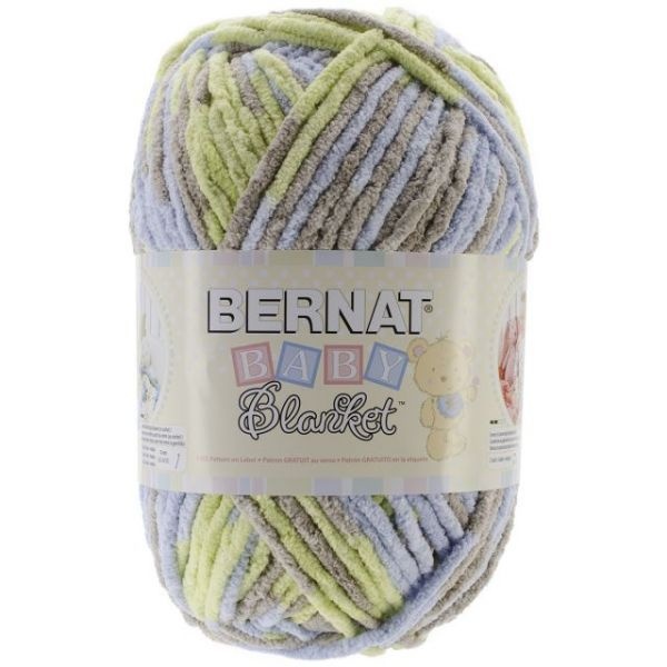Bernat Baby Blanket Big Ball Yarn - Little Boy Dove