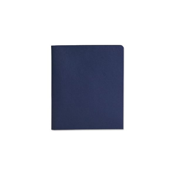 Smead Color Portfolios, 8 1/2" X 11", Dark Blue, Pack Of 25