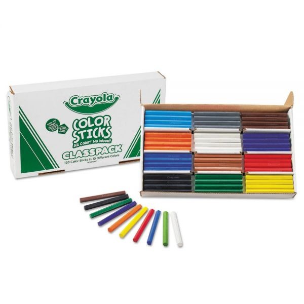 Crayola Woodless Color Sticks Classpack