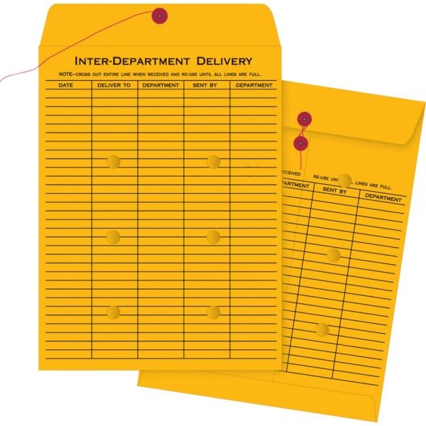 Business Source 2-Sided Interdepartment Envelopes