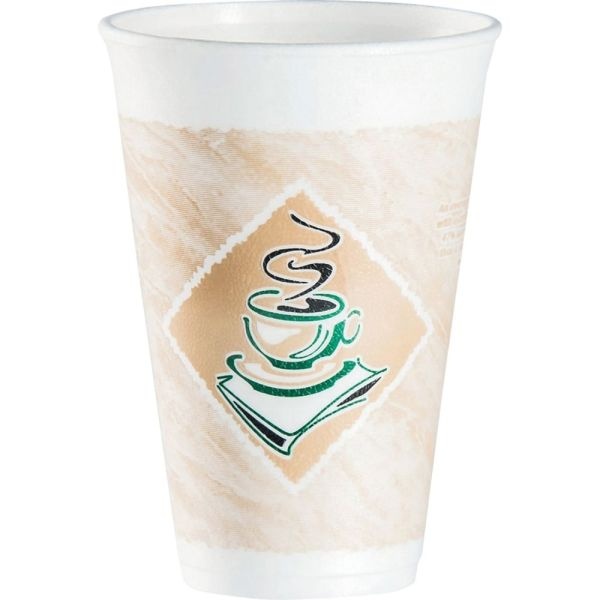 Dart 16 Oz Cafe G Design Insulated Foam Cups