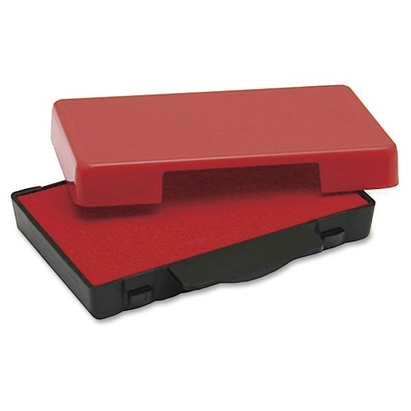 Trodat Professional Replacement Ink Pad For Trodat Custom Self-Inking Stamps, 1.13" X 2", Red