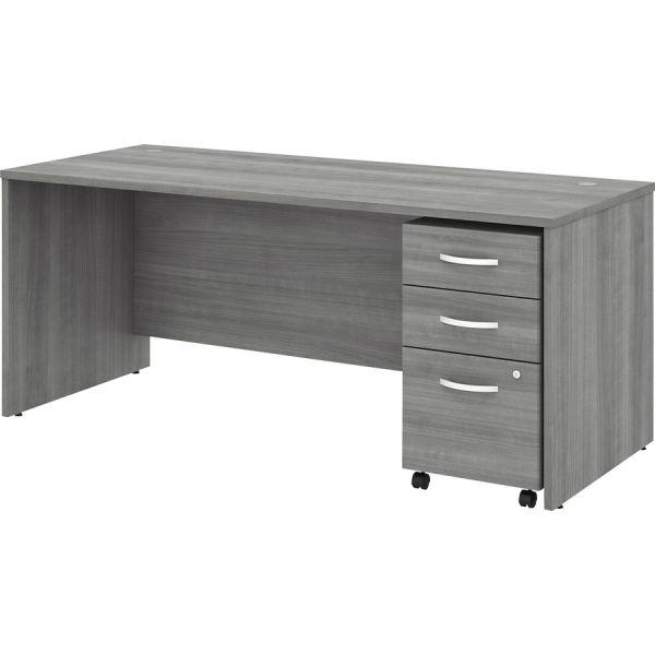 Bush Business Furniture Studio C 72W X 30D Office Desk With Mobile File Cabinet