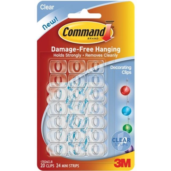 Command Medium and Large Picture Hanging Strips 12 Pairs 24 Medium