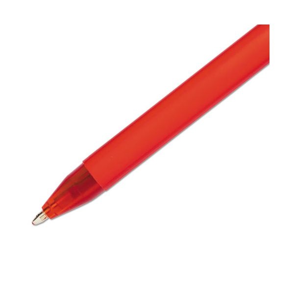 Paper Mate Comfortmate Ultra Ballpoint Pen, Stick, Medium 1 Mm, Red Ink, Red Barrel, Dozen