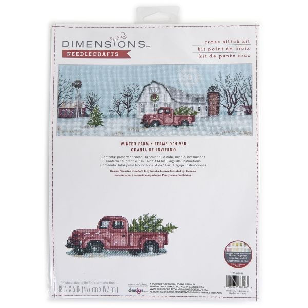 Dimensions Counted Cross Stitch Kit 18"X6"
