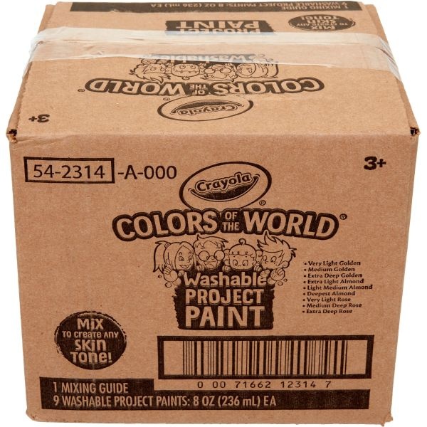 Crayola Colors Of The World Washable Kids Paint