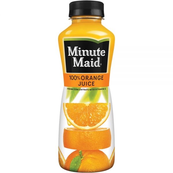 Minute Maid Orange Juice, 12 Oz, Pack Of 24
