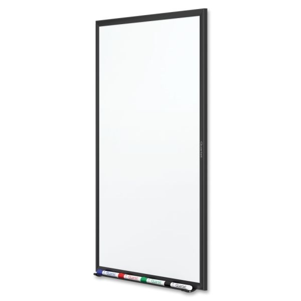Quartet Classic Taa Compliant Magnetic Dry-Erase Whiteboard, 48" X 96", Aluminum Frame With Black Finish