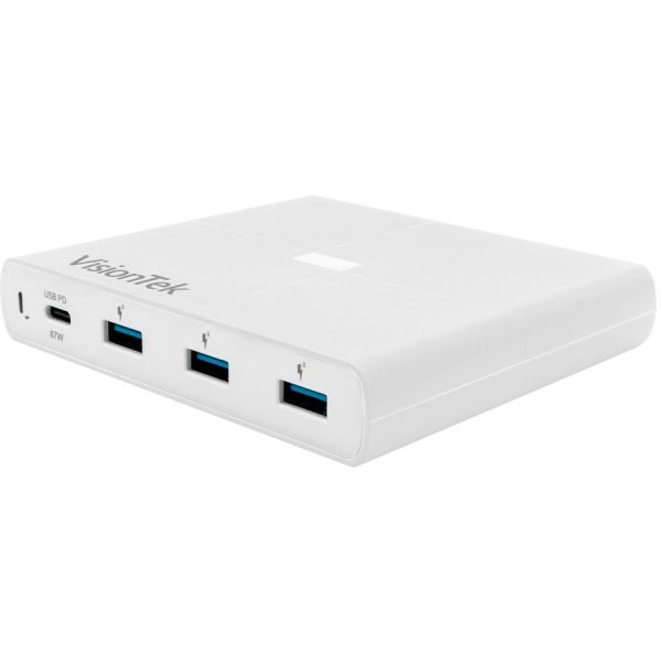 Visiontek Usb-C 90W Charger With Usb 3.0 Qc