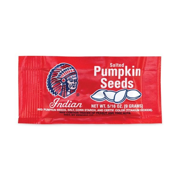 Indian Salted Pumpkin Seeds, 0.31 Oz Pouches, 36 Pouches/Pack, 2 Packs