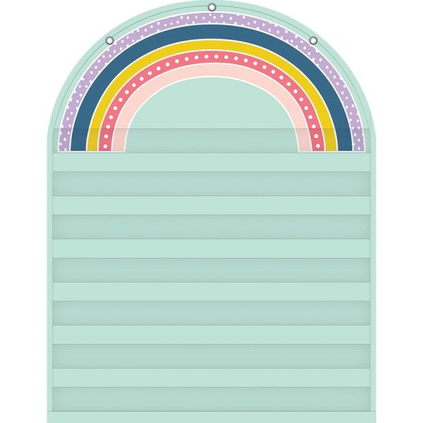 Teacher Created Resources Oh Happy Day Rainbow 7 Pocket Chart