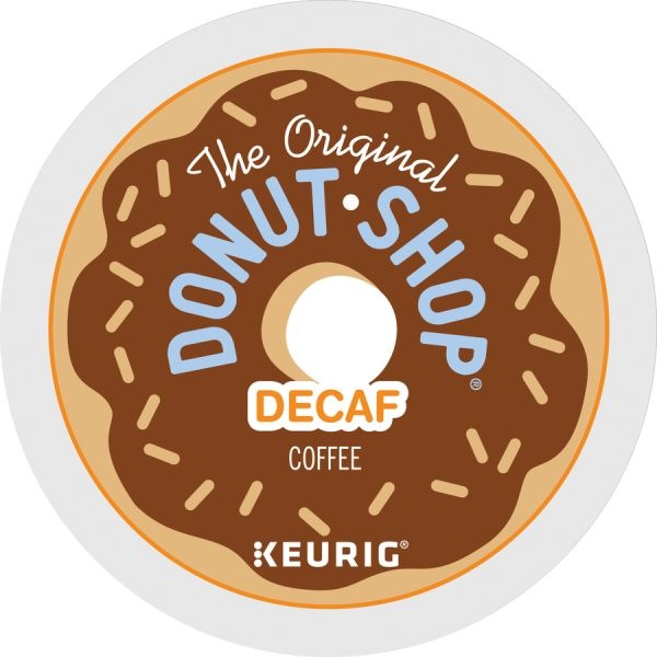 The Original Donut Shop Decaf Coffee K-Cups, Donut Shop, Medium Roast, 22 K-Cups