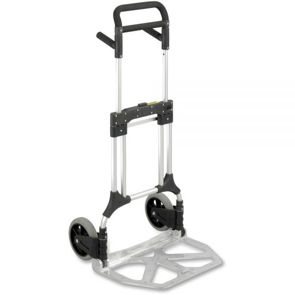 Safco Stow-Away Heavy-Duty Hand Truck, 500 Lb Capacity, 23 X 24 X 50 ...