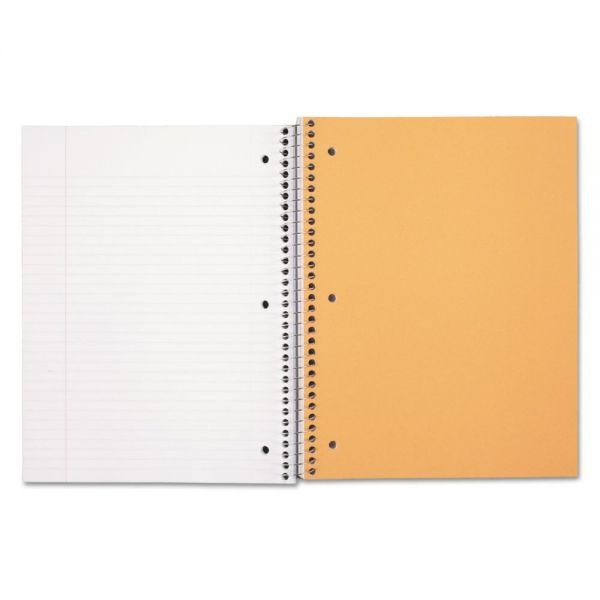 Mead Spiral Notebook, 5 Subject, Medium/College Rule, Randomly Assorted Covers, 10.5 X 8, 180 Sheets