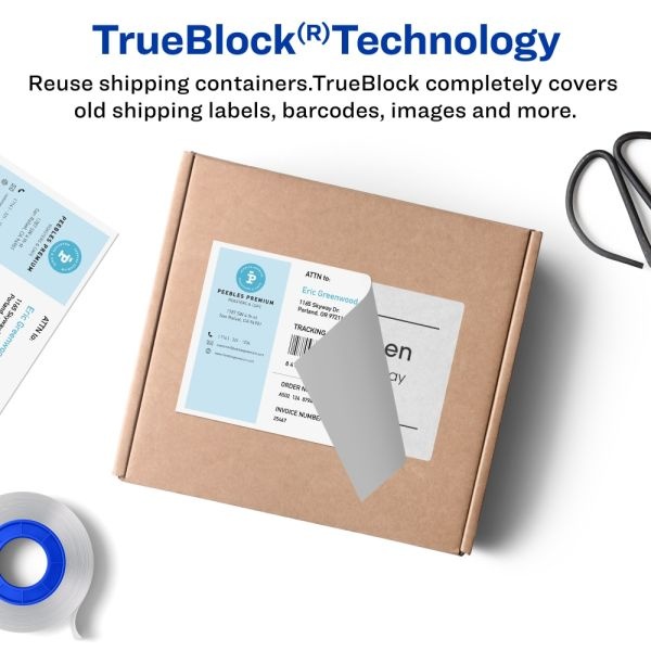 Avery Permanent Shipping Labels With Trueblock Technology, 5292, 4" X 6", White Pack Of 20