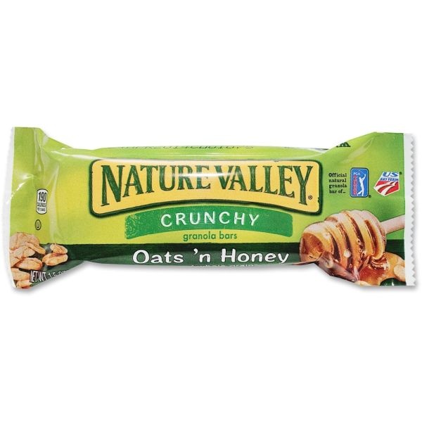 Nature Valley Granola Bars, Oat's 'N Honey, 1.5 Oz, Box Of 18