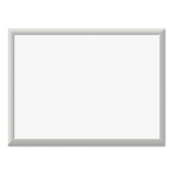 U Brands Magnetic Dry Erase Board With Aluminum Frame, 23 X 17, White Surface, Silver Frame