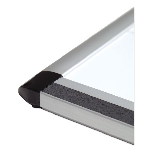 U Brands Pinit Magnetic Dry Erase Calendar Board, 35 X 35 Inches, Silver Aluminum Frame